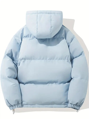 Dames Gevoerde Winterjas met Capuchon – Waterafstotend, Casual voor Koud Weer