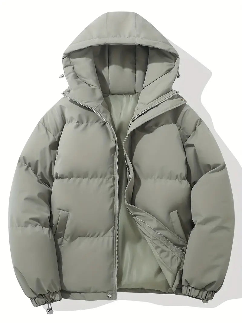 Dames Gevoerde Winterjas met Capuchon – Waterafstotend, Casual voor Koud Weer