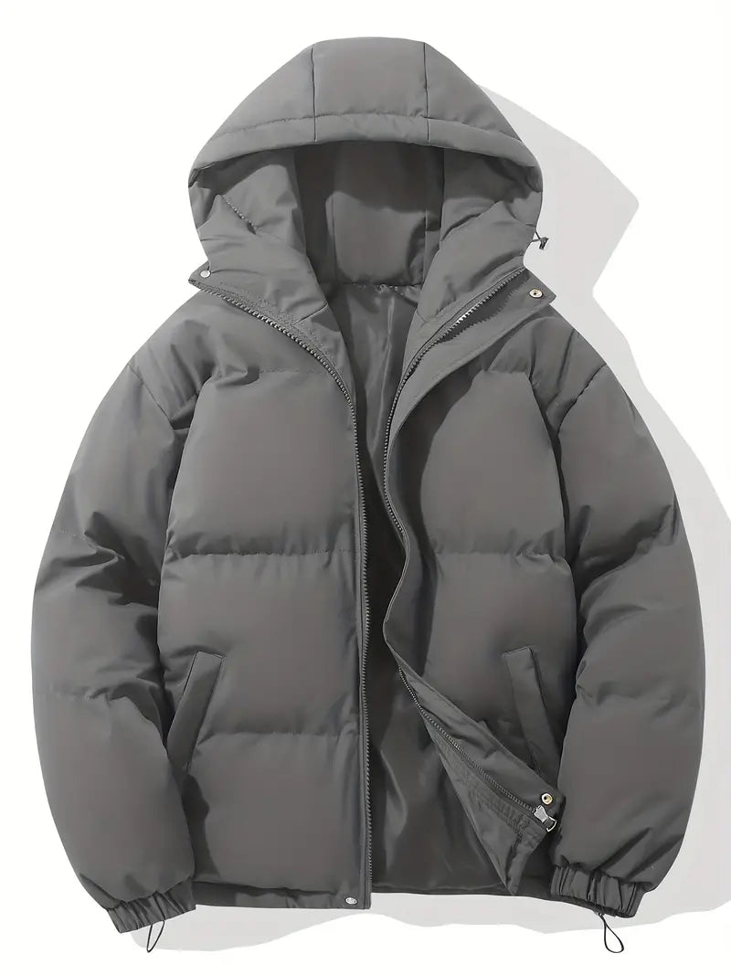 Dames Gevoerde Winterjas met Capuchon – Waterafstotend, Casual voor Koud Weer