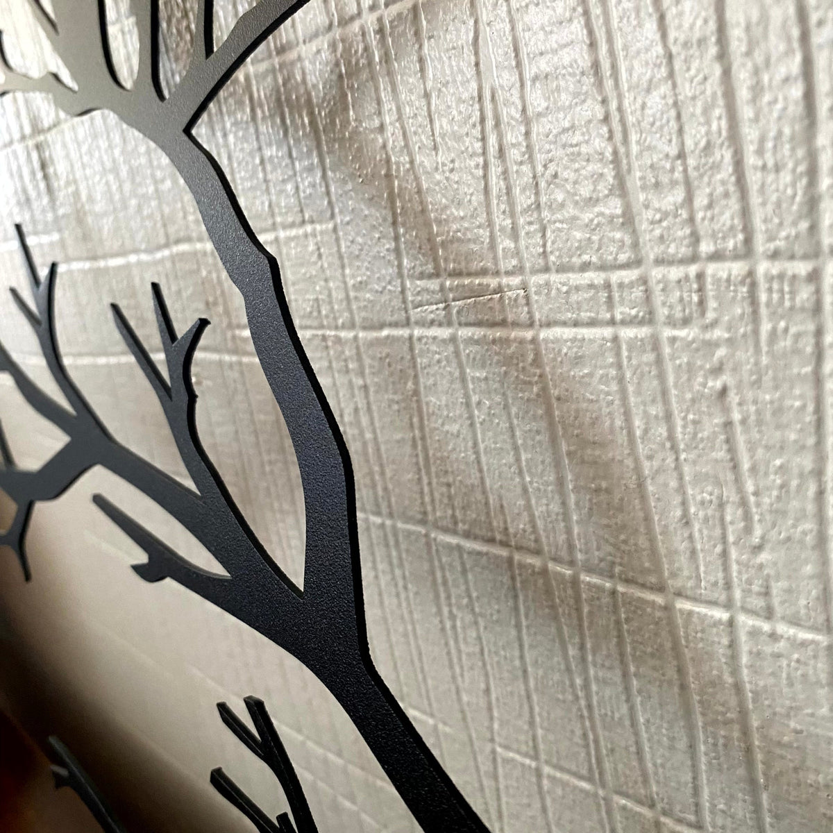 AviBranch – Metalen Muurdecoratie met Vogels op Tak – Moderne & Klassieke Wandkunst voor Woonkamer, Slaapkamer & Kantoor