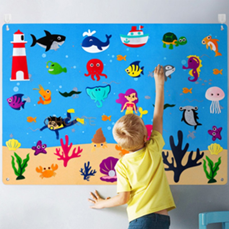 FeltBoard - Eindeloos ontdek- en speelplezier! - Viltbord