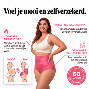 Janet Corrigerende Slip met Hoge Taille en Buikcontrole | 1 + 1 GRATIS!