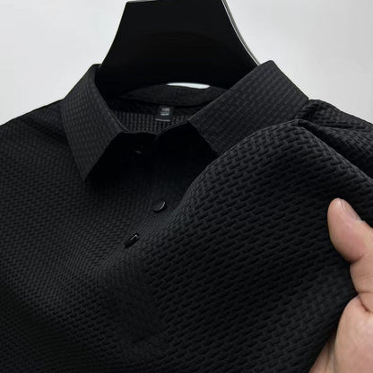 Heren Slim Fit Polo – Casual voor Dagelijks Gebruik, Korte Mouwen