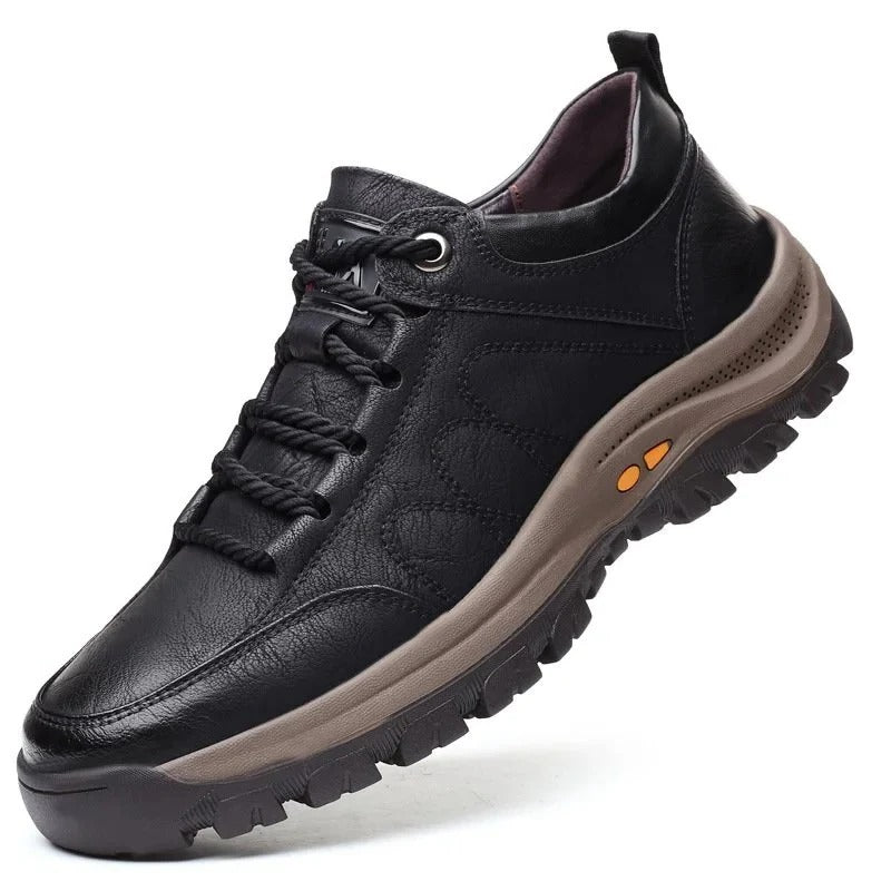 Ennio Drenchguard Waterdichte Leren Wandelschoenen