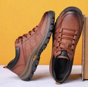 Ennio Drenchguard Waterdichte Leren Wandelschoenen