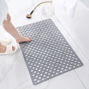 Luxe antislip douchemat - hygiënische, schimmelbestendige badmat met sterke zuignappen en snel afvoersysteem