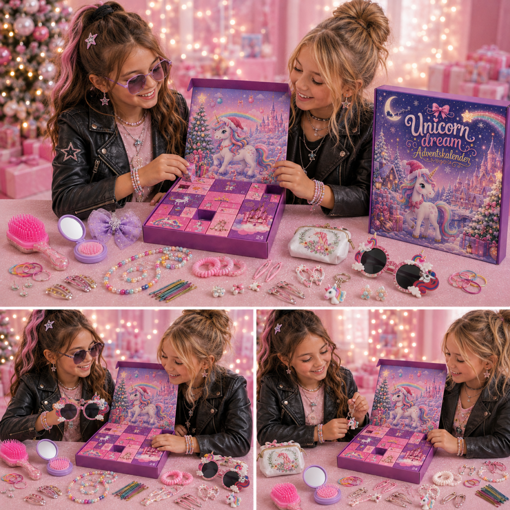 UniPop Eenhoorn Adventskalender voor Kinderen