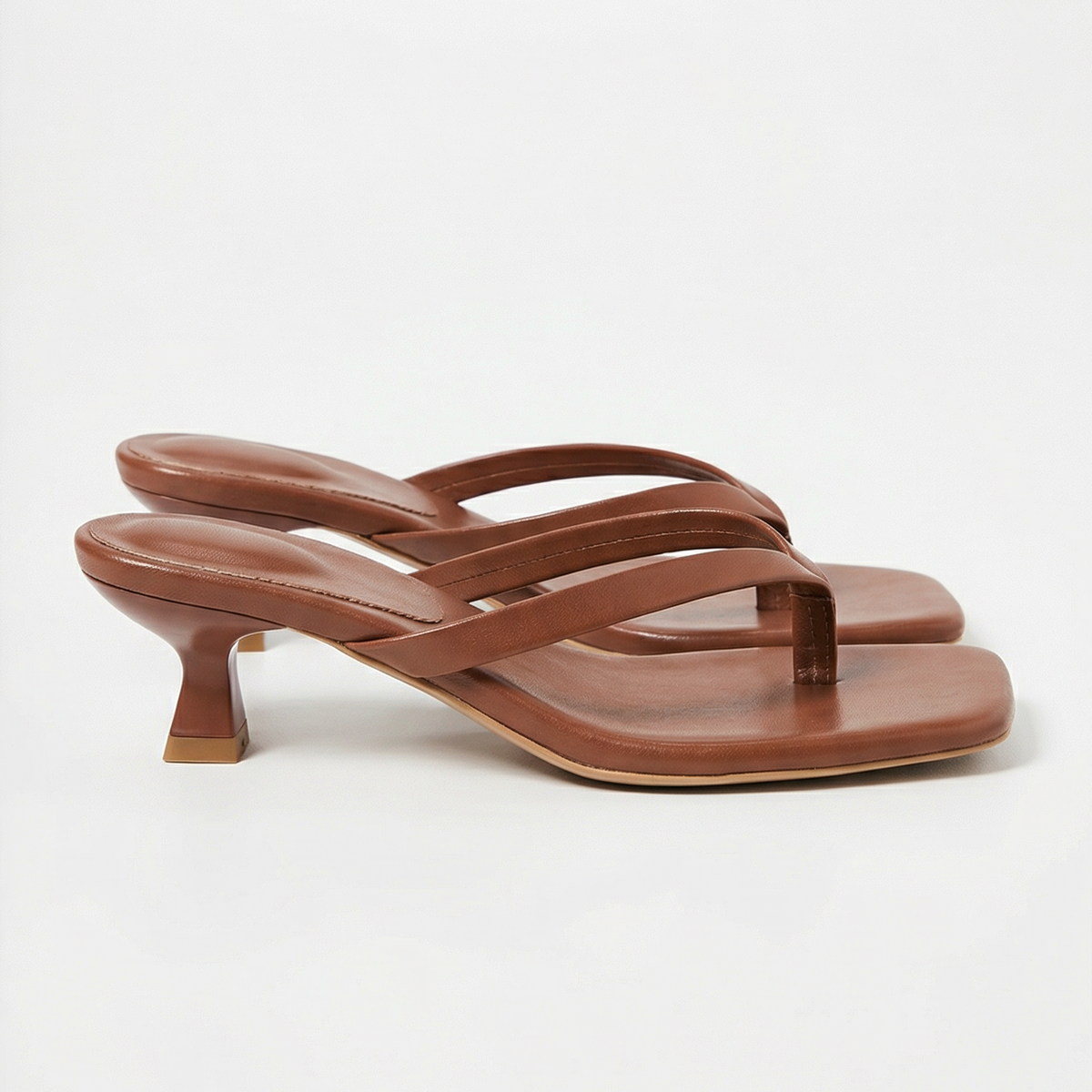 Lowella Dames Lage Hak Sandalen