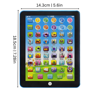 Educatieve Kindertablet 3–6 Jaar – Interactief Speelgoed met Geluid, Leren & Spelen