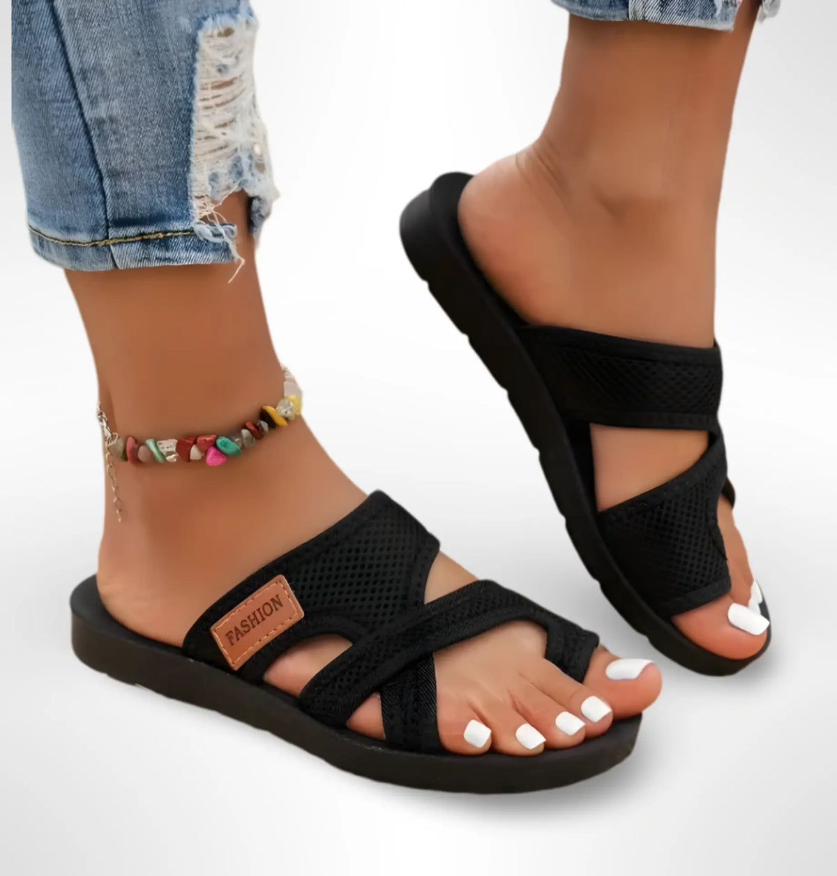 Ellen Corrigerende Comfort Sandalen voor Hallux Valgus & Gevoelige Voeten