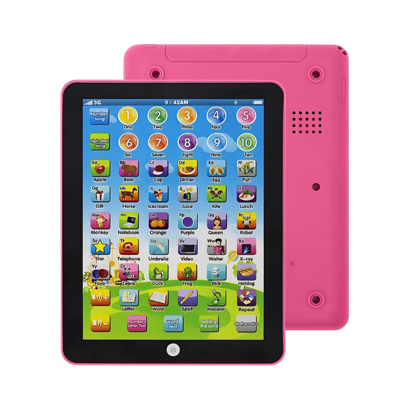 Educatieve Kindertablet 3–6 Jaar – Interactief Speelgoed met Geluid, Leren & Spelen
