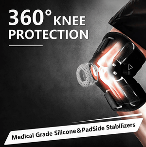PowerKnee | Kniebrace | Verstelbaar en Scharnierend | Optimale Ondersteuning & Comfort