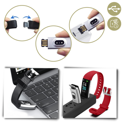 SeniorPulse Watch – Senioren Smartwatch met Hartslag-, Bloeddruk- & Slaapmonitor en Groot Helder LED-Scherm Voor Ouderen