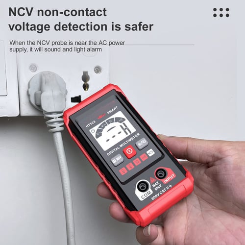 Digivolt Digitale Multimeter 600 V AC/DC, Automatische Meting, Hoge Precisie en Brandbeveiliging