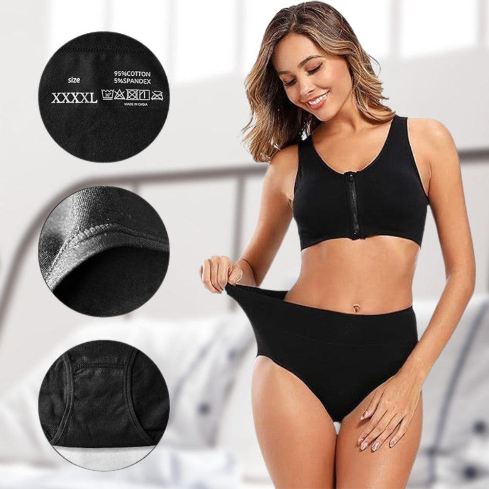 SlimFlex Hoge taille slips met afslankend effect | 3+2 gratis