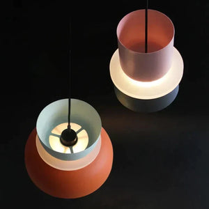 LumoPastel – Scandinavische Pastel Hanglamp – Moderne Opknoping Lamp voor Woonkamer, Keuken & Eetruimte